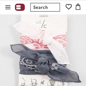 Buckle bandanas